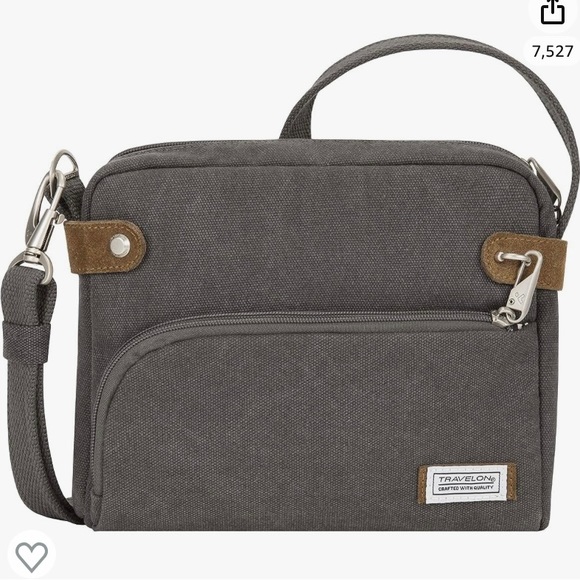 Travelon Bags Nwt Travelon Heritage Crossbody Bag Poshmark